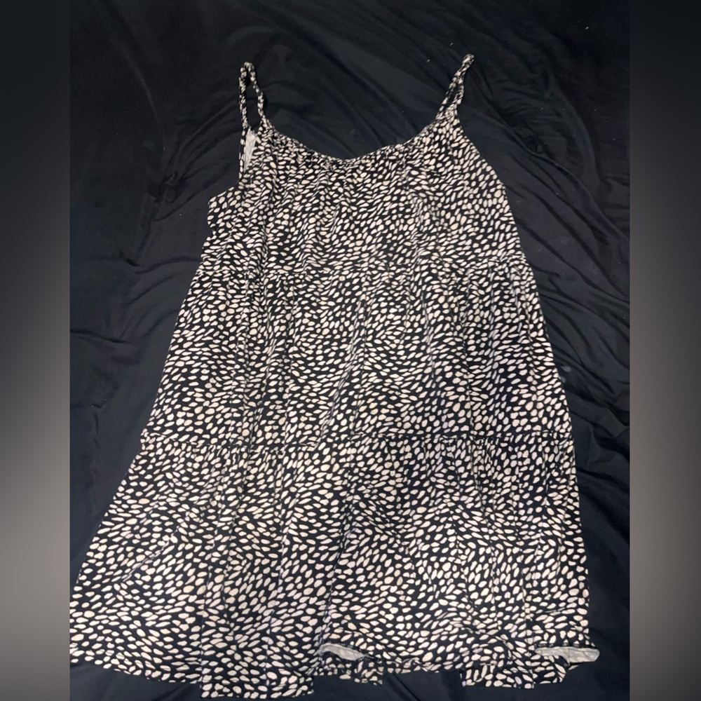 Old Navy Black and white Patterned dress